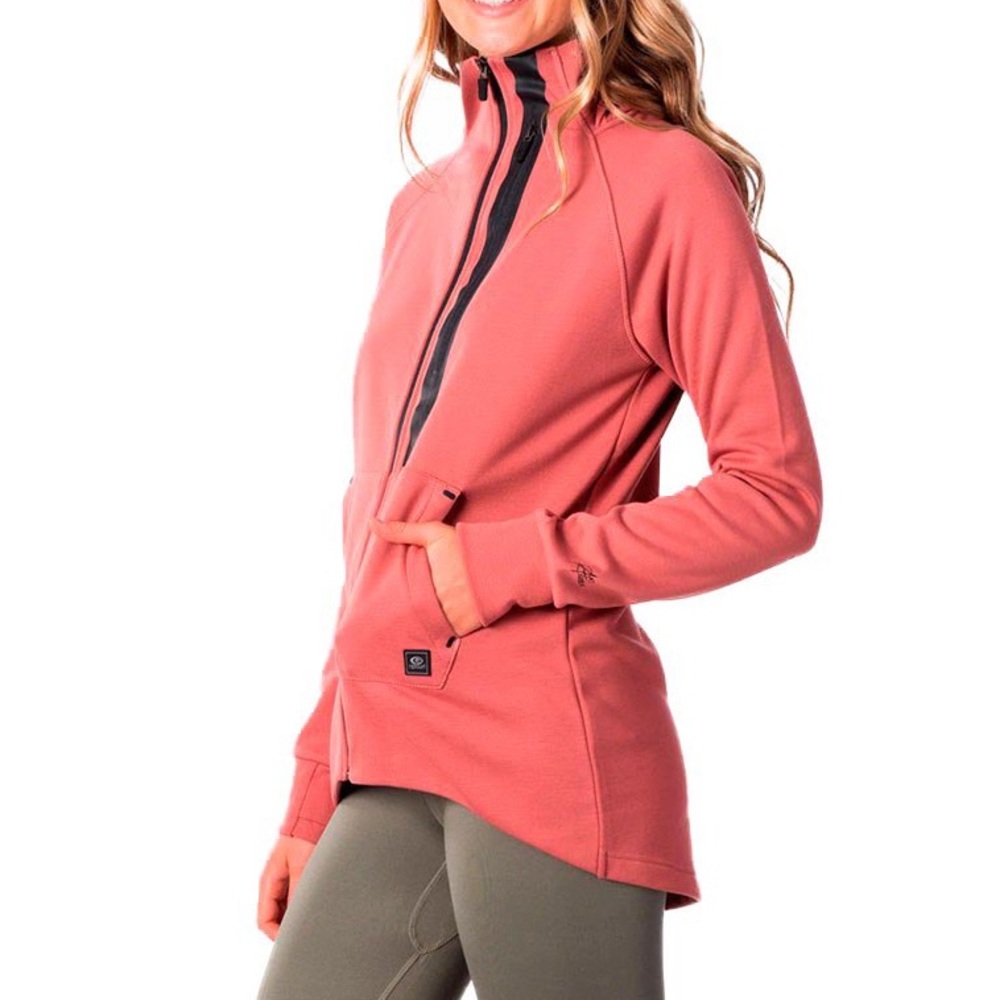 Rip Curl Anti Series Flux Zip Through Hood - Picture 2 of 9